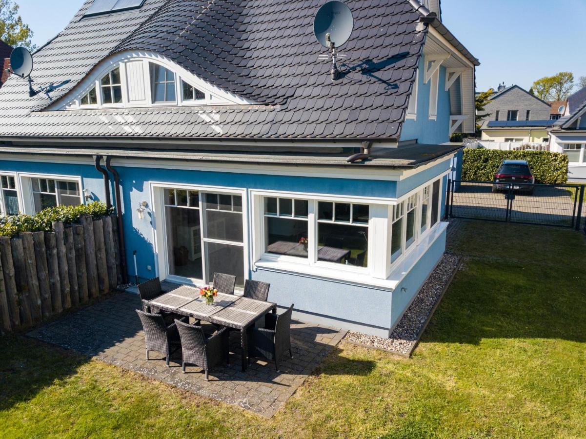 Ostseelagune Zingst, Exklusive Dhh, Strandnah, Sauna, Kamin, 3 Sz, 2 Baeder, Glasfaser, Haustierfrei, Garten Mit Suedterrasse, E-Ladesaeule, 2 Stellplaetze, Strandkorb, Fahrradschuppen, Waschmaschine, Trockner, Nichtraucher Dış mekan fotoğraf